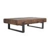 Classic Home Duarte Solid Wood Rectangle Coffee Table