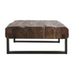 Classic Home Duarte Solid Wood Rectangle Coffee Table