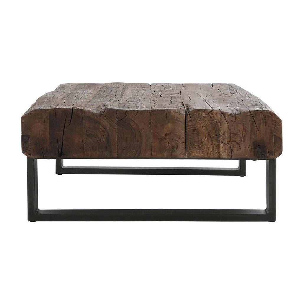 Classic Home Duarte Solid Wood Rectangle Coffee Table