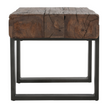 Classic Home Duarte Solid Wood Rectangle End Table