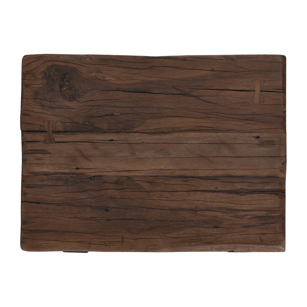 Classic Home Duarte Solid Wood Rectangle End Table