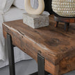 Classic Home Duarte Solid Wood Rectangle End Table