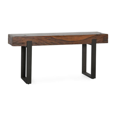 Classic Home Duarte Solid Wood Rectangle Console Table