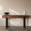 Classic Home Duarte Solid Wood Rectangle Console Table