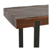 Classic Home Duarte Solid Wood Rectangle Counter Table