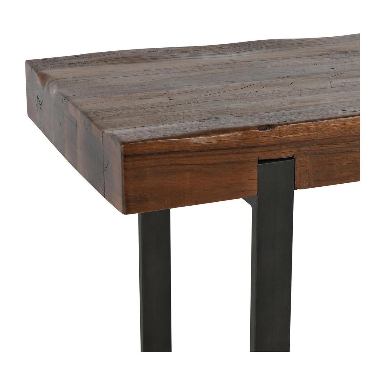 Classic Home Duarte Solid Wood Rectangle Counter Table