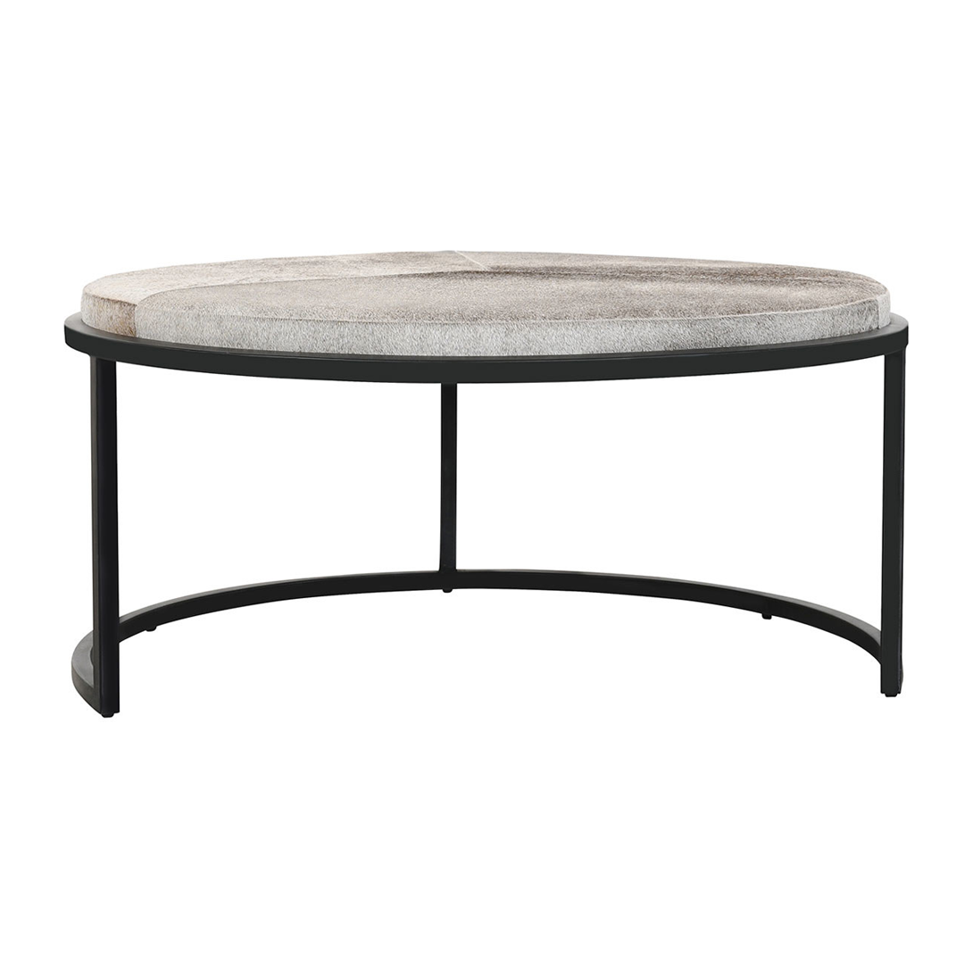 Classic Home Hayword Hide Nesting Coffee Tables - Set of 2