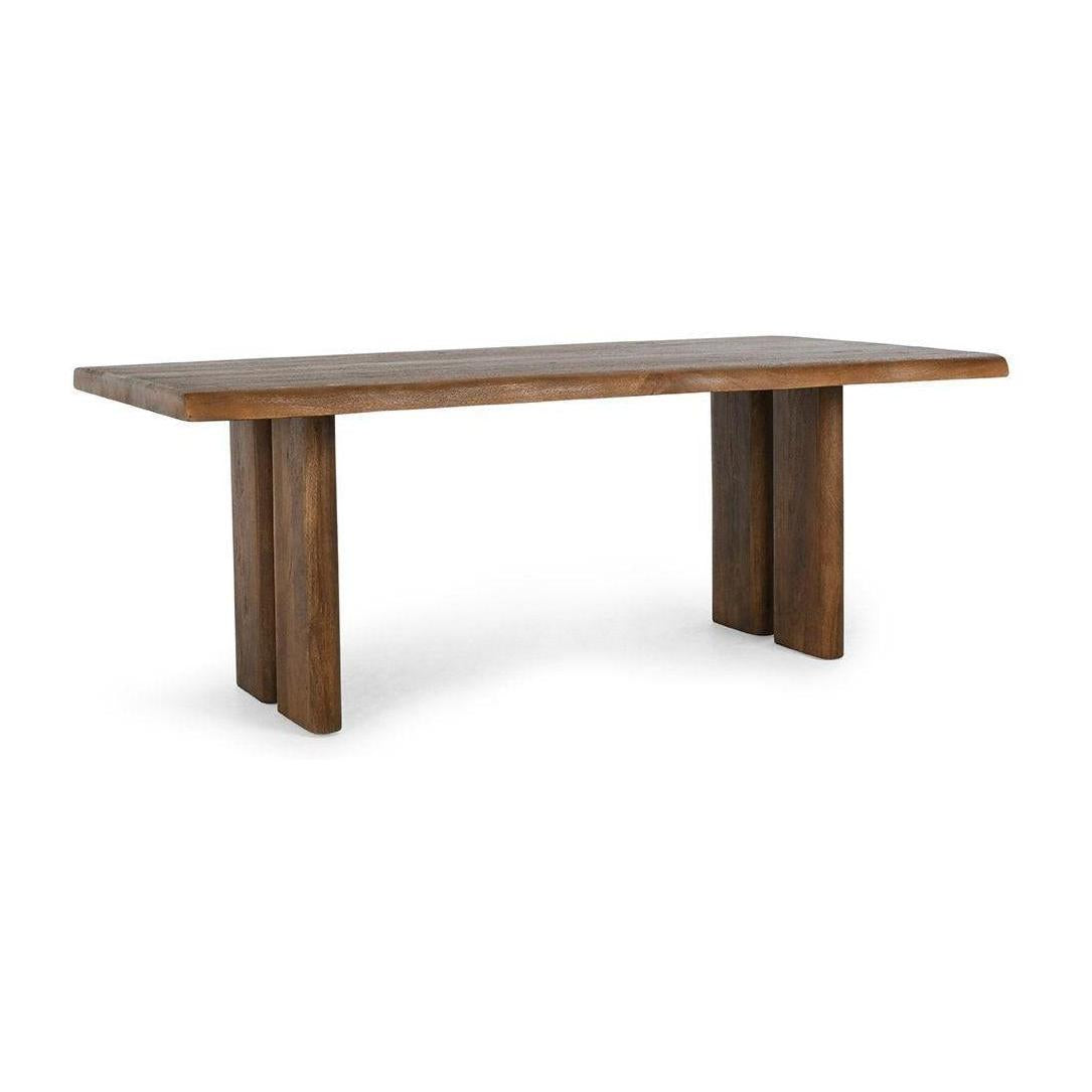 Classic Home Holmes Solid Wood Rectangle Dining Table