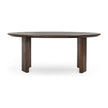 Classic Home Norwood Solid Wood Oval Dining Table