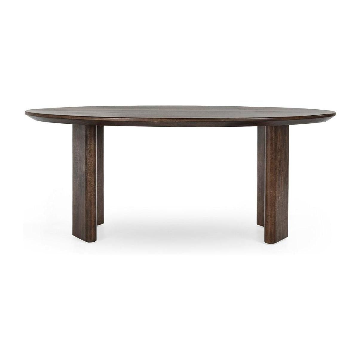 Classic Home Norwood Solid Wood Oval Dining Table