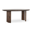 Classic Home Norwood Solid Wood Oval Dining Table