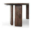 Classic Home Norwood Solid Wood Oval Dining Table