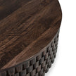 Classic Home Norwood Solid Wood Round Coffee Table