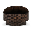 Classic Home Norwood Solid Wood Round Coffee Table