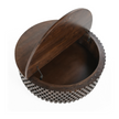 Classic Home Norwood Solid Wood Round Coffee Table