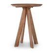Classic Home Rodrigo Solid Wood Round Bar Table