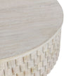 Classic Home Norwood Solid Wood Round Coffee Table