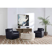 Classic Home Norwood Solid Wood Round Coffee Table