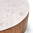 Classic Home Josie Solid Wood Round Coffee Table