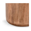 Classic Home Josie Solid Wood Round End Table