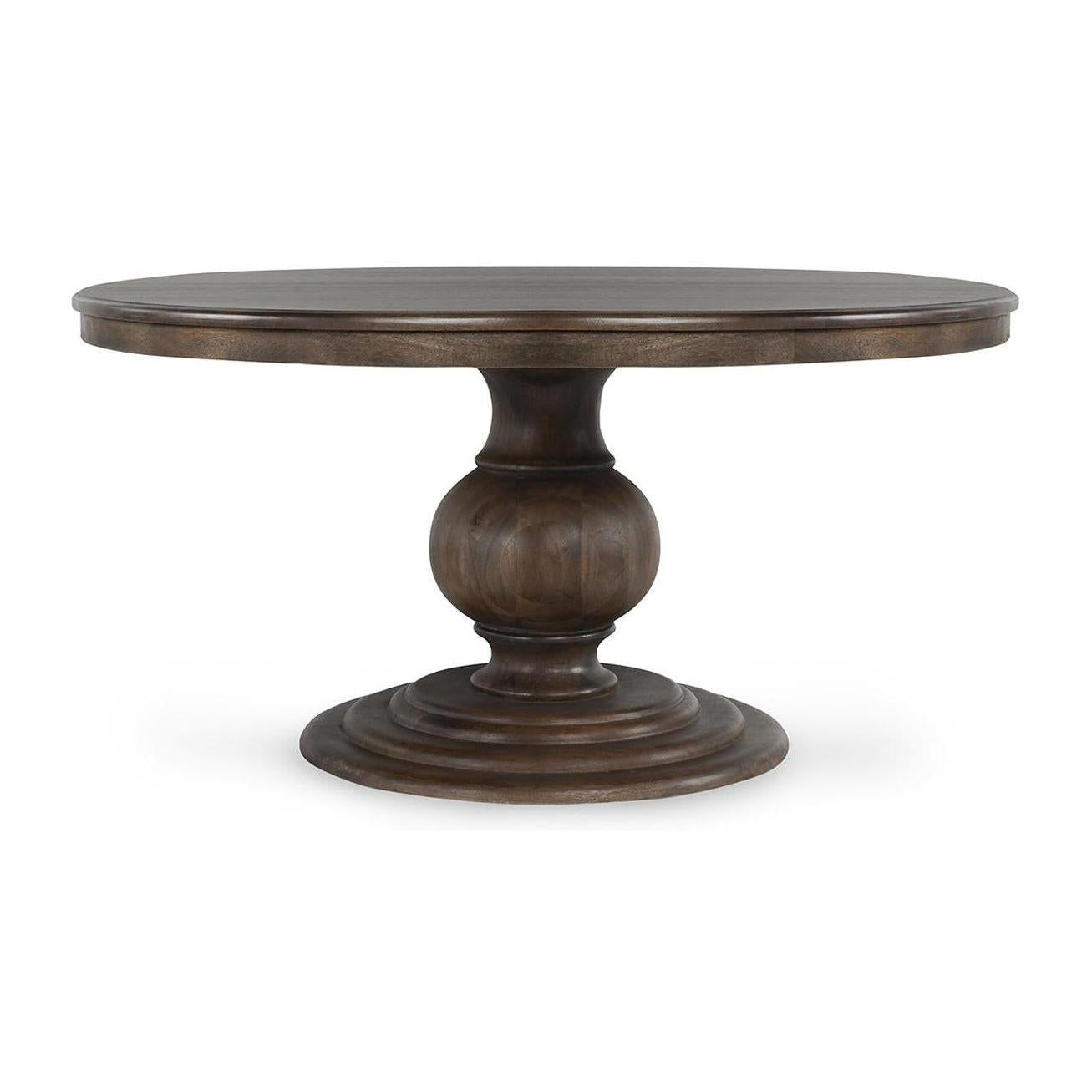 Classic Home Brookside Solid Wood Round Dining Table