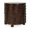 Classic Home Shira Solid Wood Round End Table
