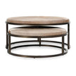 Classic Home Hayword Hide Nesting Coffee Tables - Set of 2
