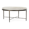 Classic Home Bose Hide Round Coffee Table Clearance