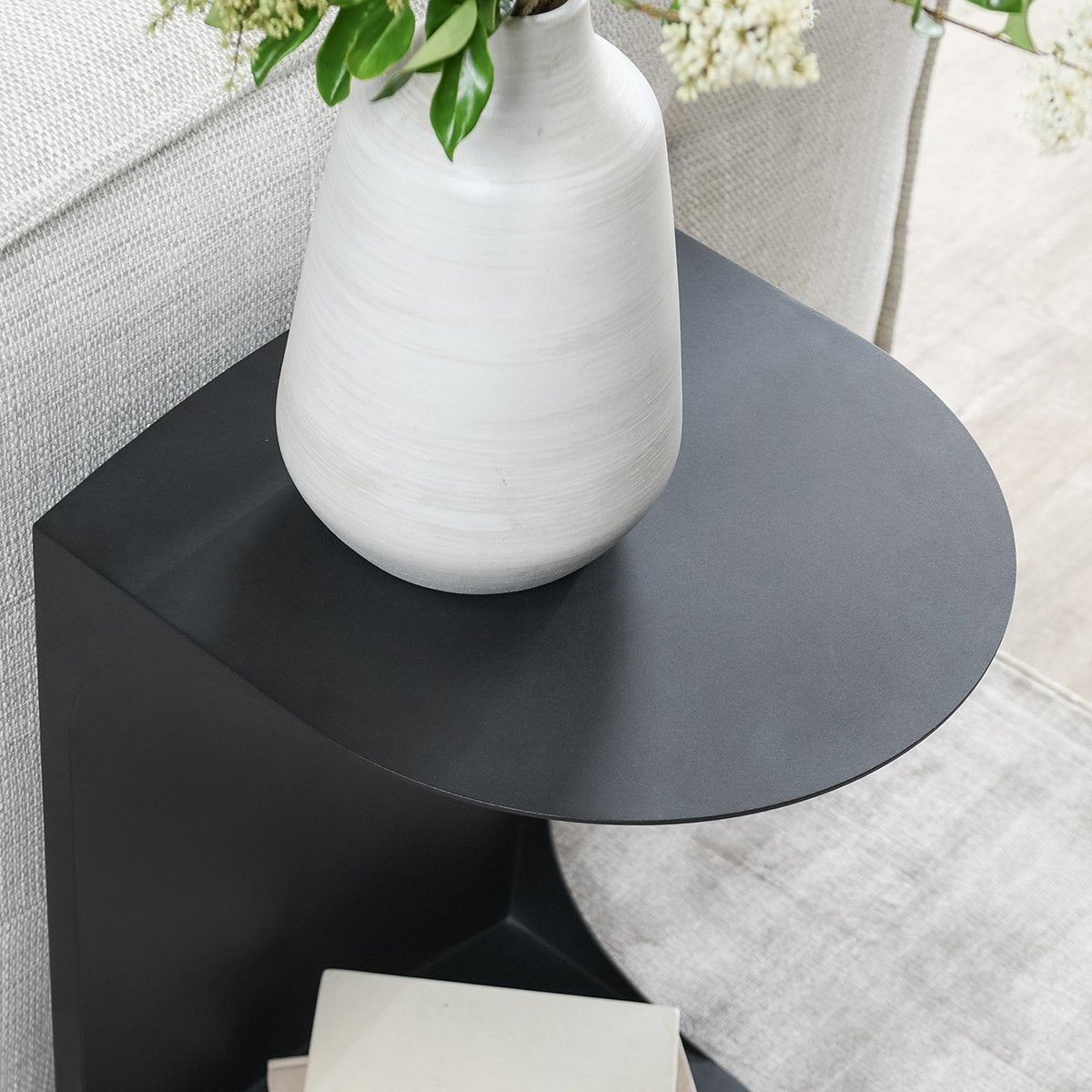 Classic Home Cote Metal Accent Table