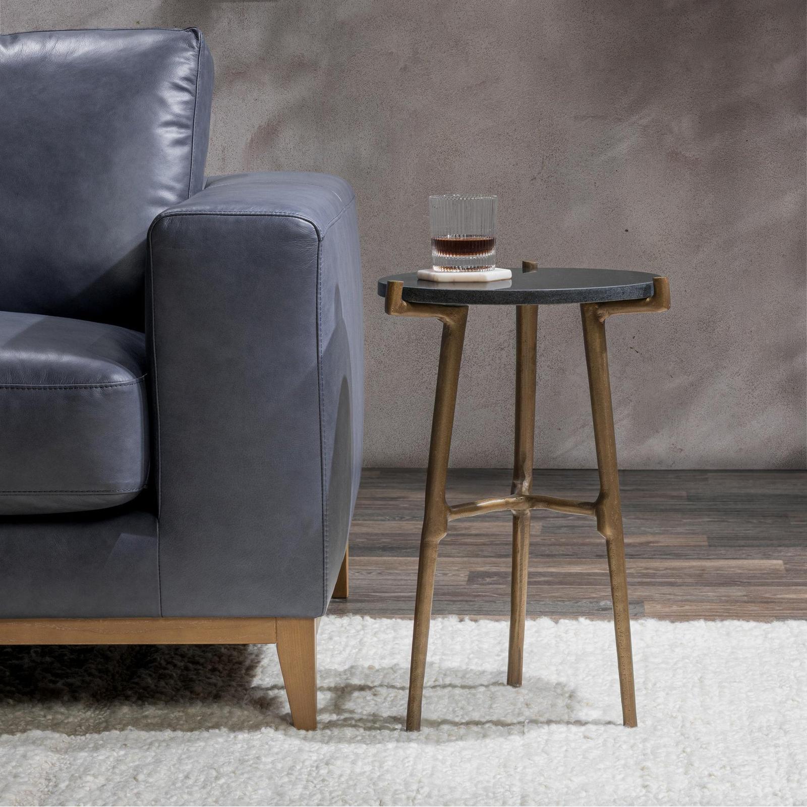 Classic Home Halley Round Accent Table