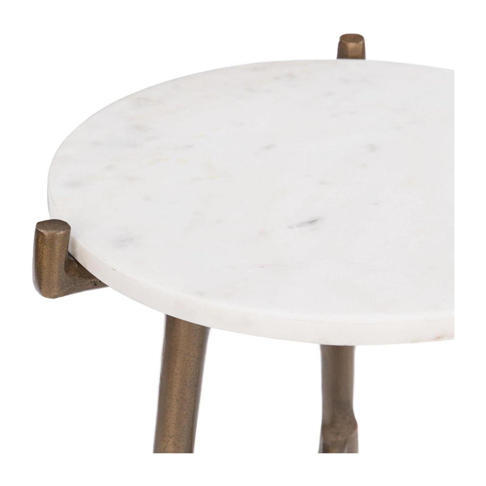 Classic Home Halley Round Accent Table