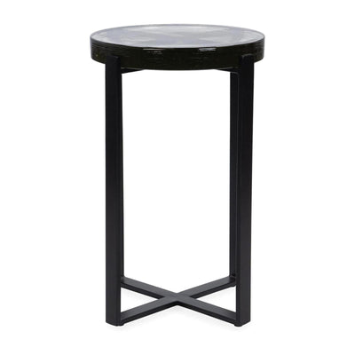 Classic Home Gallie Round Accent Table Clearance
