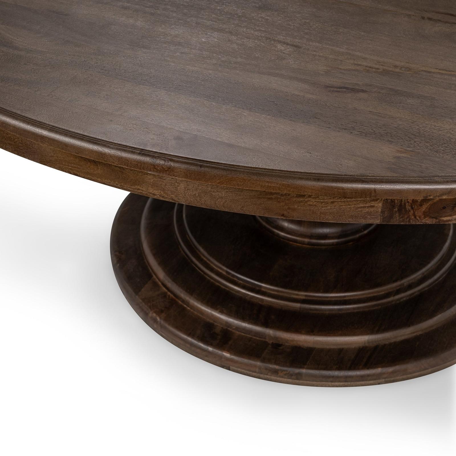 Classic Home Brookside Solid Wood Round Dining Table