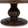 Classic Home Brookside Solid Wood Round Dining Table