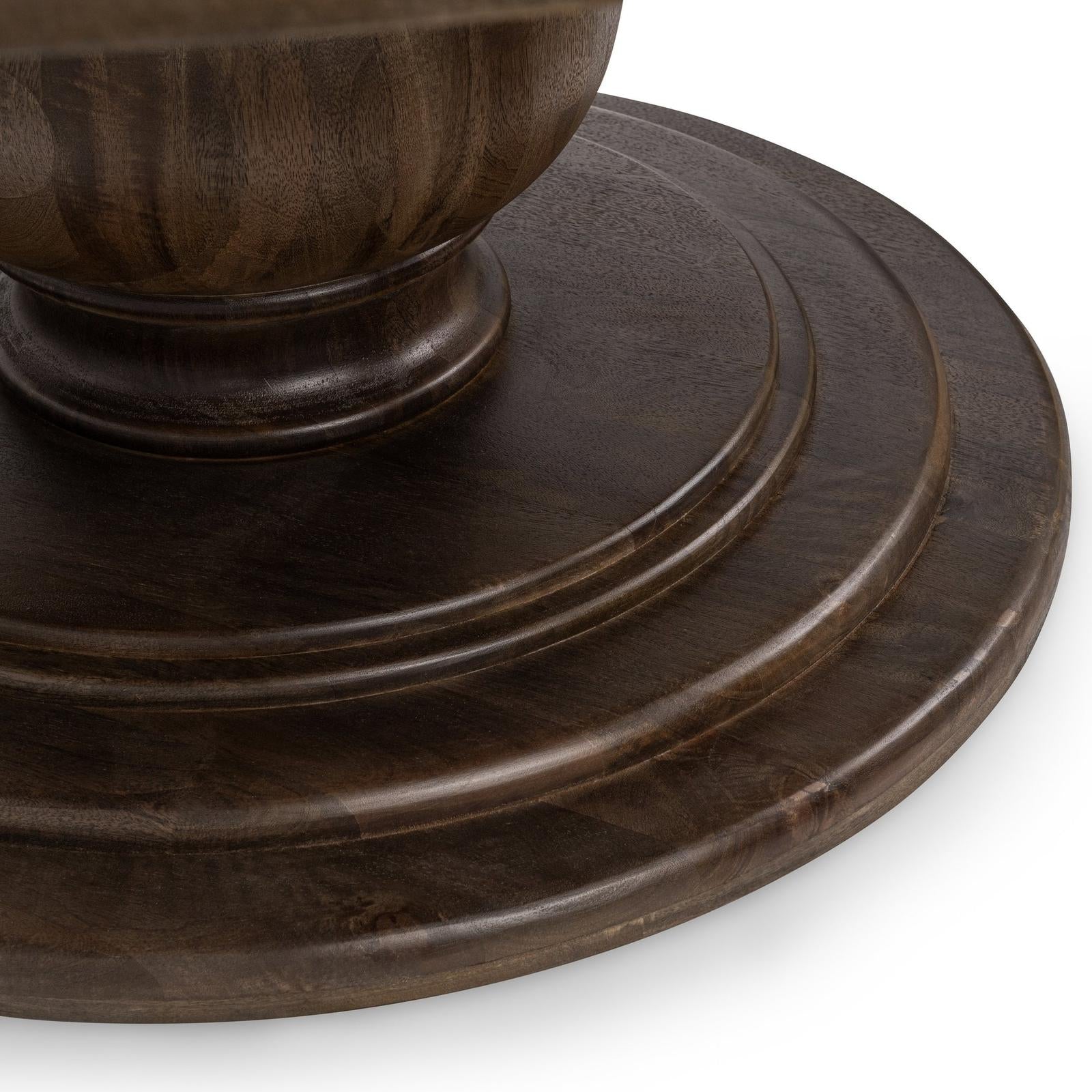 Classic Home Brookside Solid Wood Round Dining Table