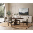 Classic Home Brookside Solid Wood Round Dining Table