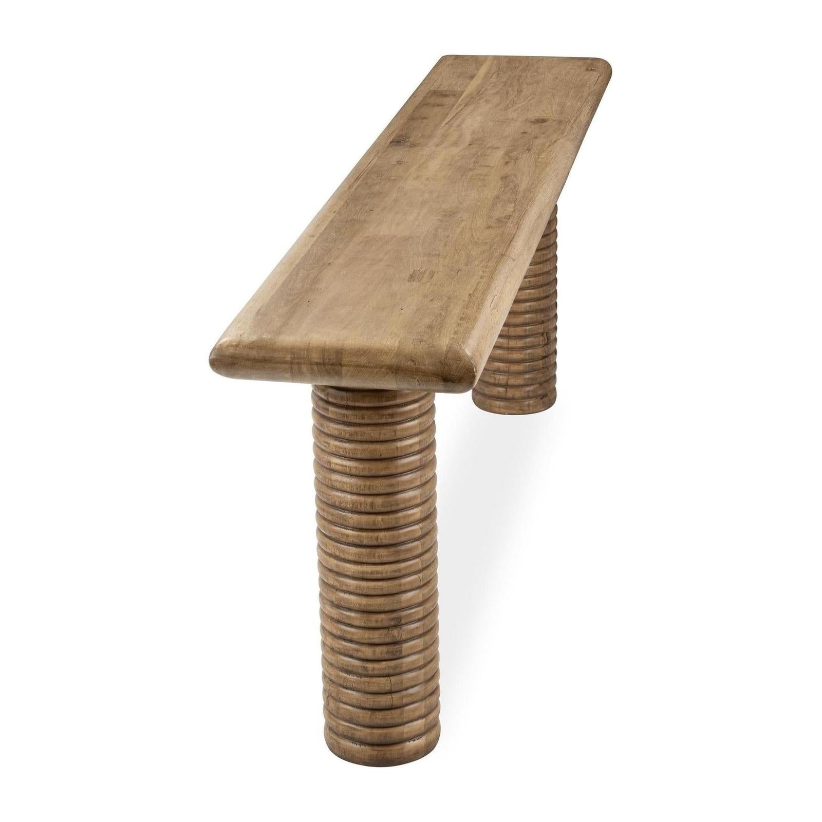 Classic Home Ilaria Reclaimed Wood Rectangle Console Table