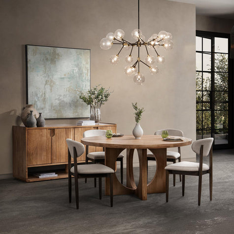 Classic Home Laguna Dining Table Natural Clearance
