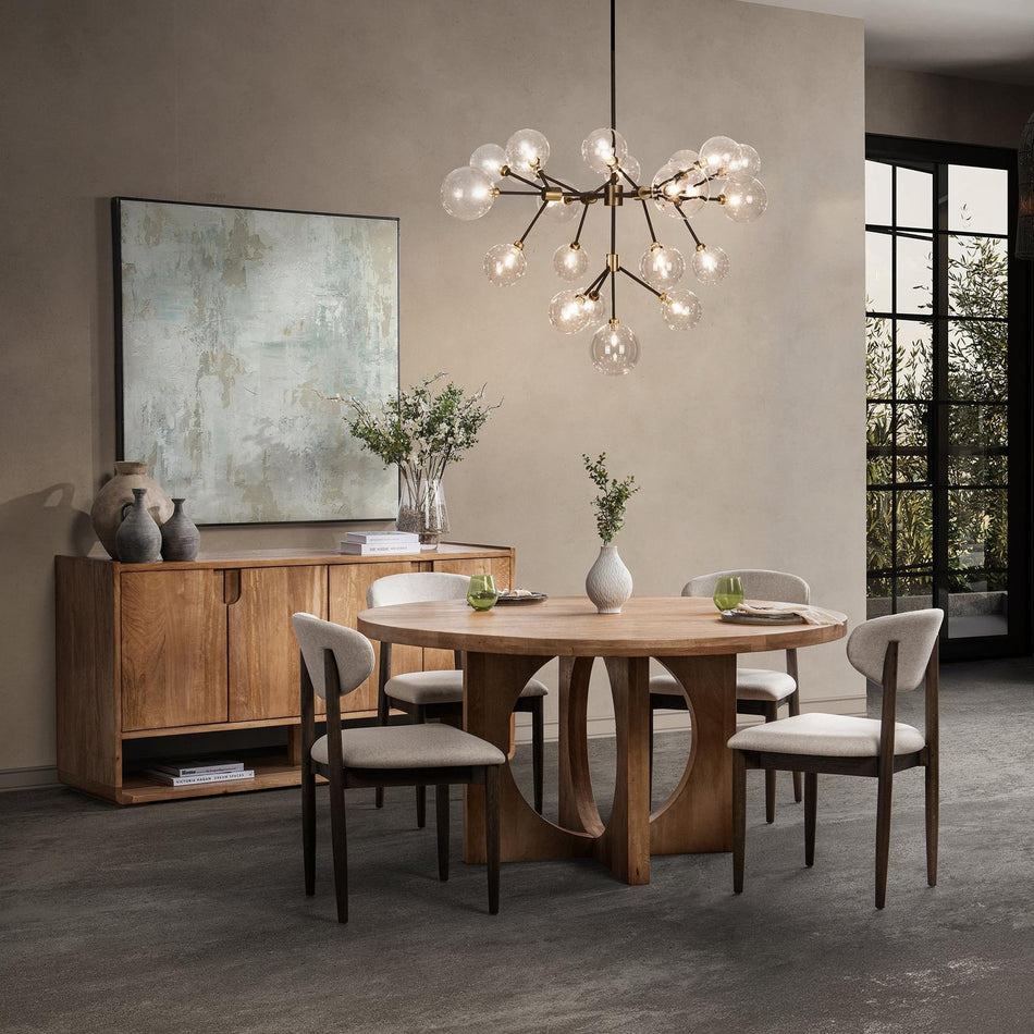 Classic Home Laguna Dining Table Natural Clearance