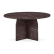 Classic Home Reilly Marble Round Coffee Table