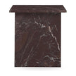 Classic Home Bexly Marble Square End Table