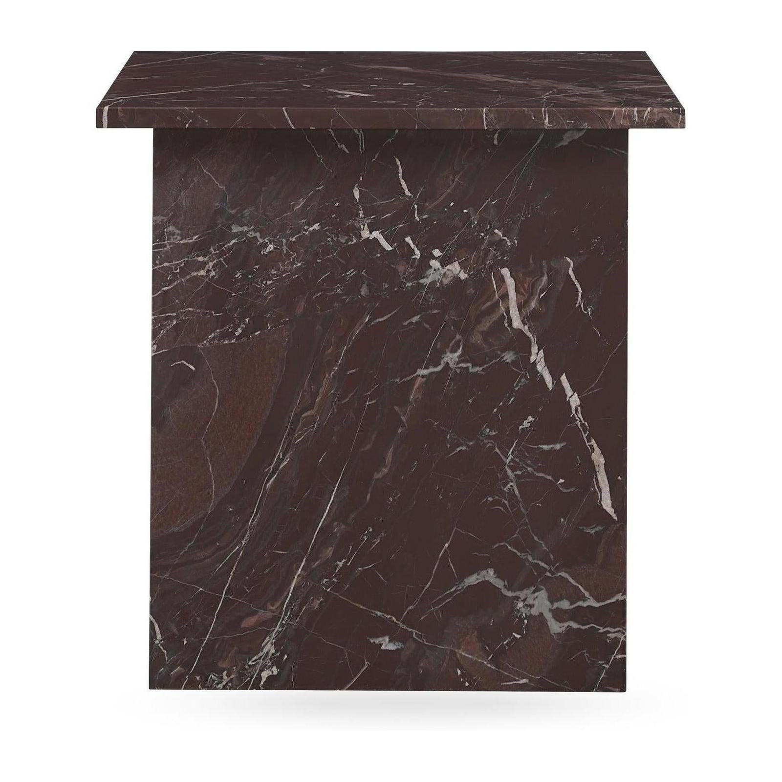 Classic Home Bexly Marble Square End Table