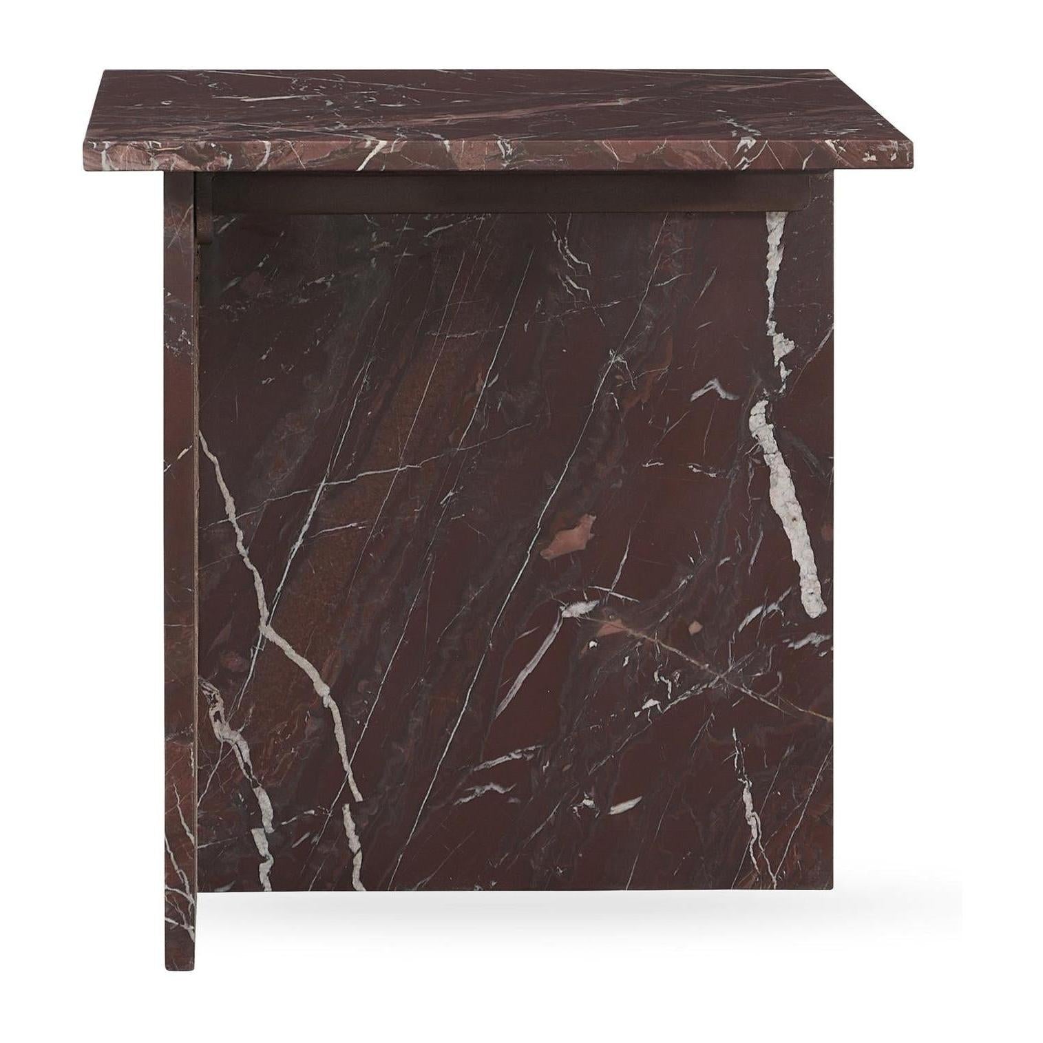 Classic Home Bexly Marble Square End Table