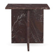 Classic Home Bexly Marble Square End Table