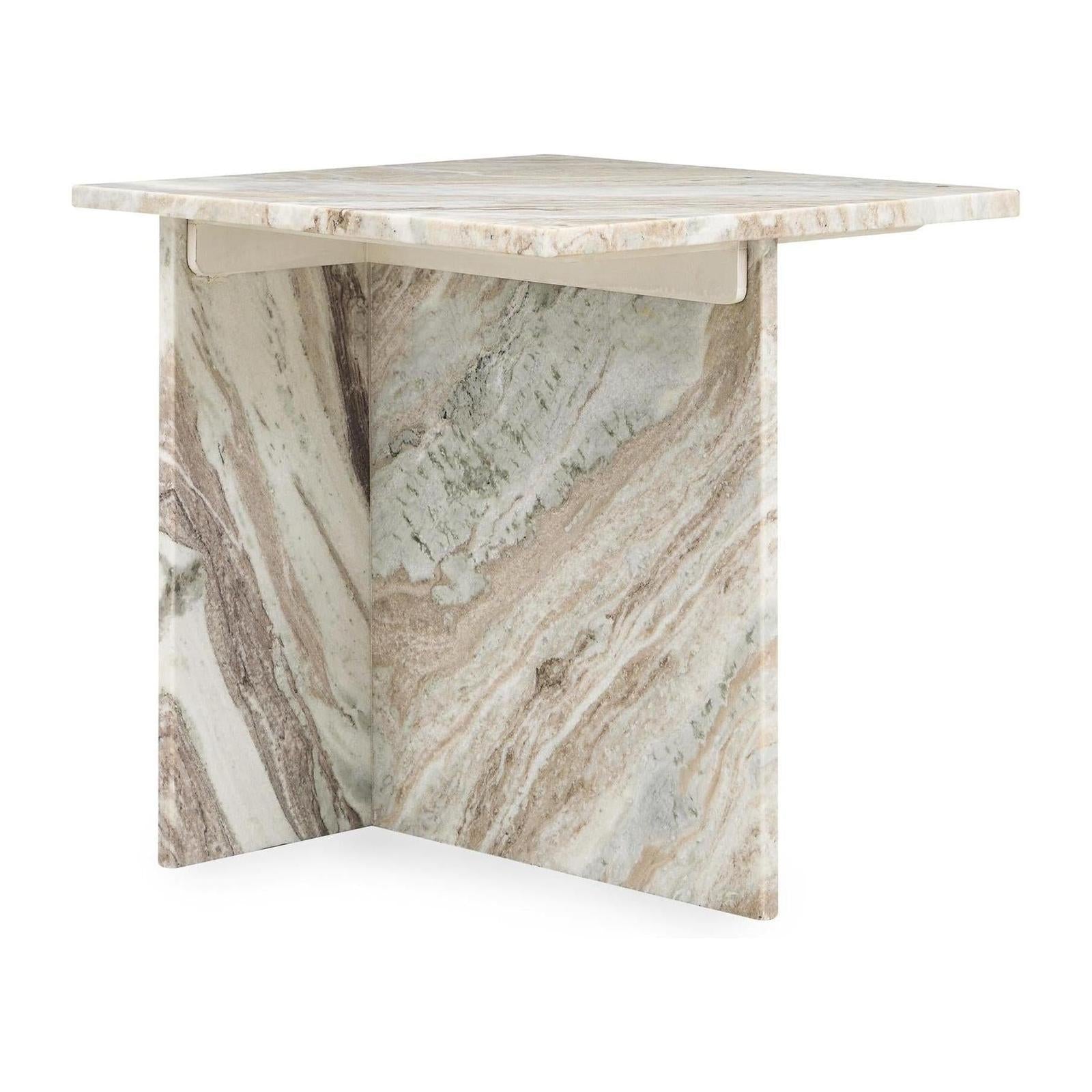 Classic Home Bexly Marble Square End Table