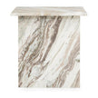Classic Home Bexly Marble Square End Table