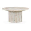 Classic Home Amberly Marble Round Coffee Table