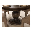Classic Home Brookside Solid Wood Round Dining Table