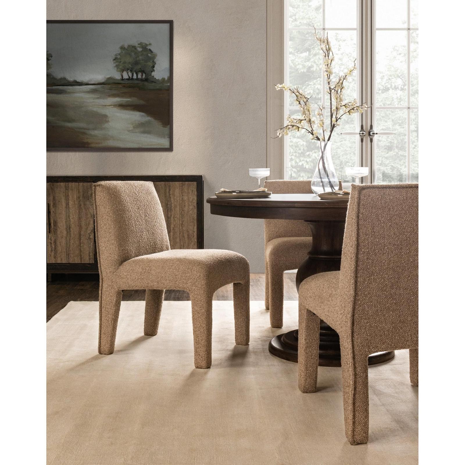 Classic Home Brookside Solid Wood Round Dining Table