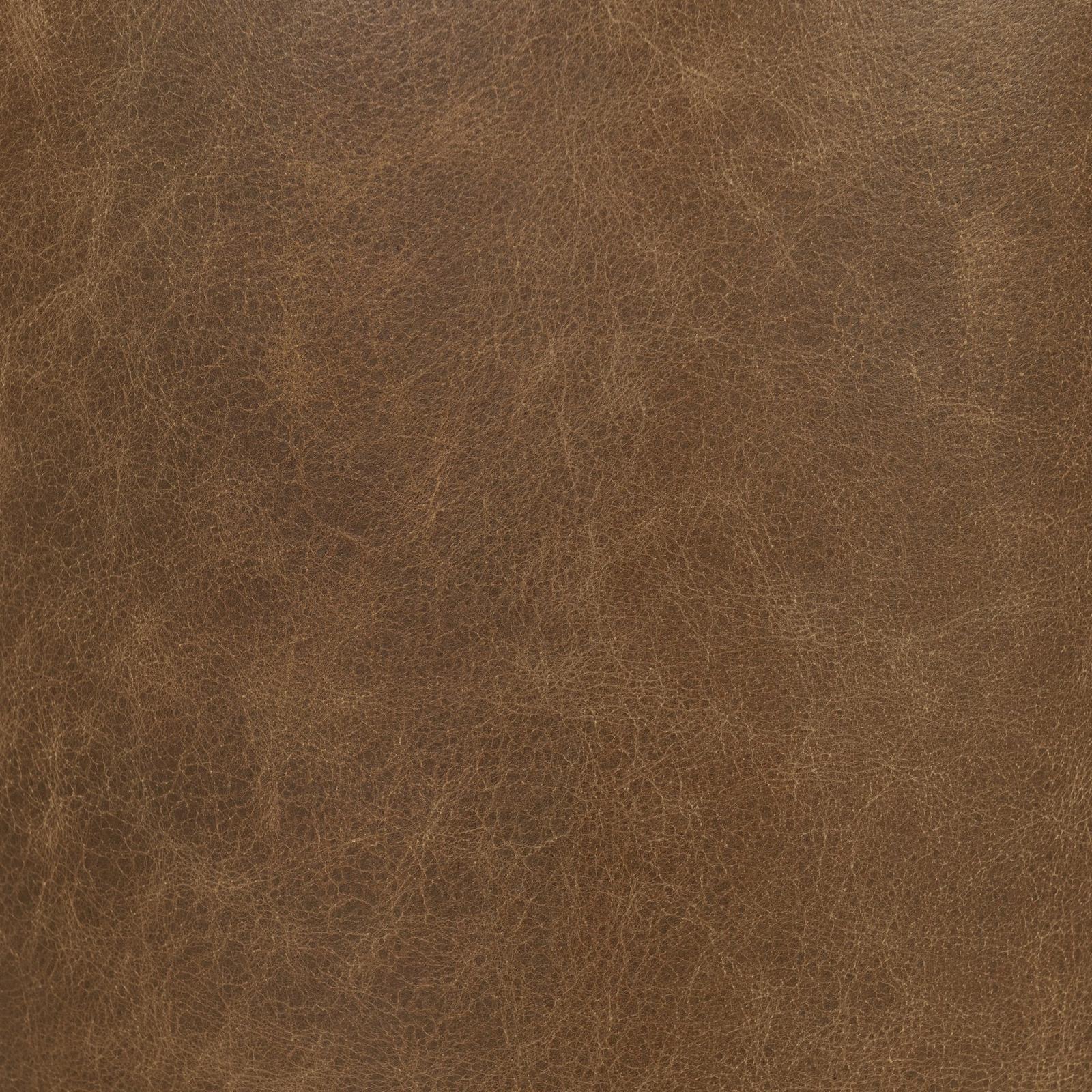 Classic Home Andra Leather Round Accent Table